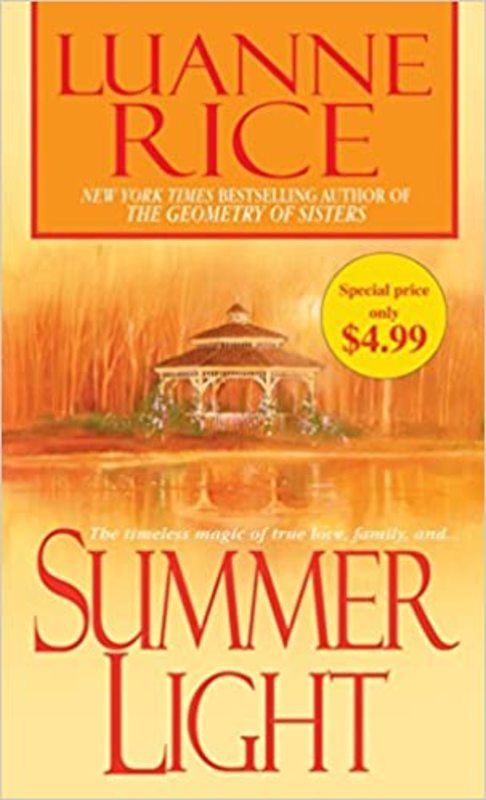 Book cover for "Summer Light" by Luanne Rice