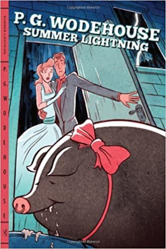 Book cover for "Summer Lightning" by PG Wodehouse