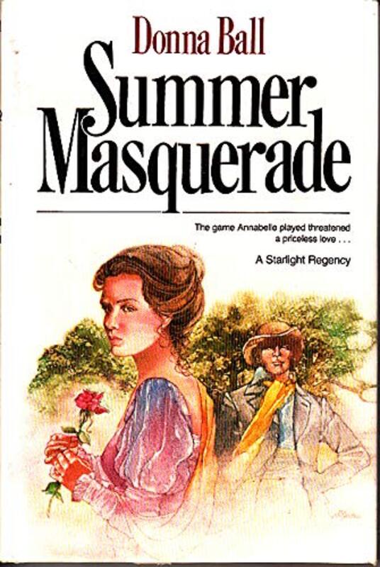 Book cover for "Summer Masquerade" by Donna Ball