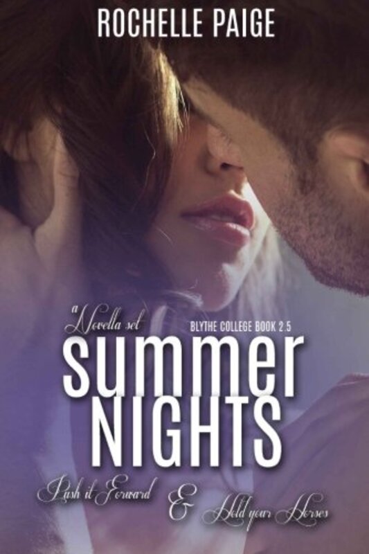 Book cover for "Summer Nights" by Rochelle Paige
