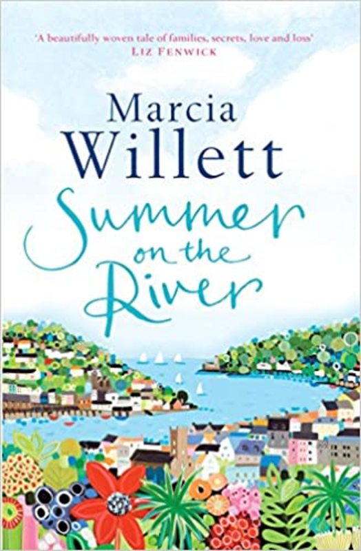 Book cover for "Summer On The River" by Marcia Willett