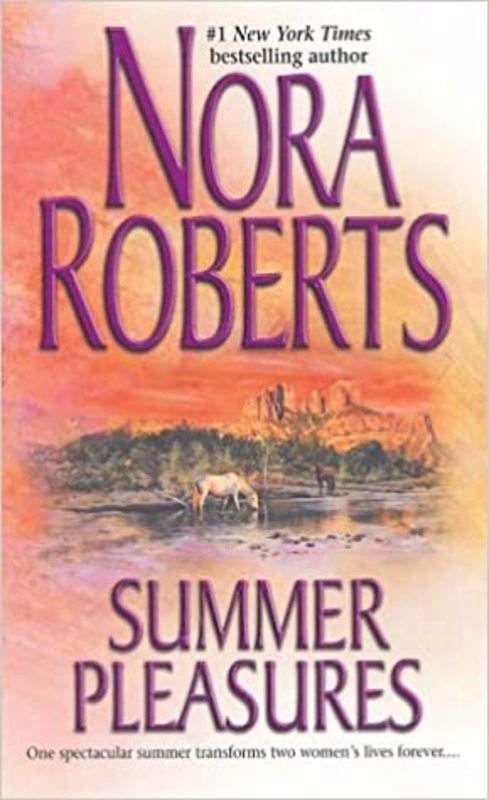 Book cover for "Summer Pleasures" by Nora Roberts