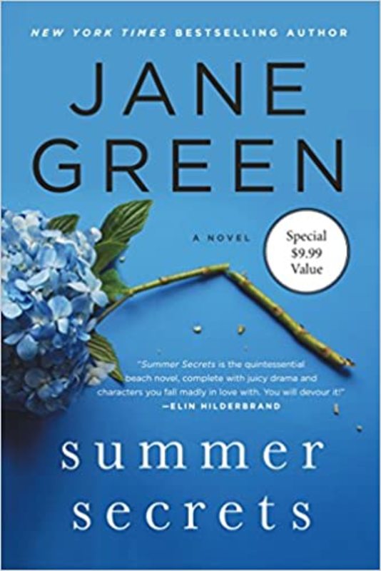 Book cover for "Summer Secrets" by Jane Green