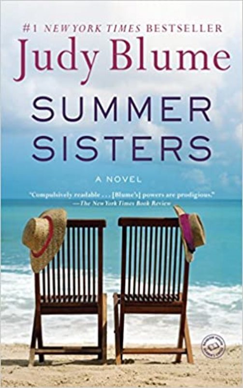 Book cover for "Summer Sisters" by Judy Blume