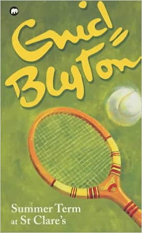 Book cover for "Summer Term At St Clare's" by Enid Blyton