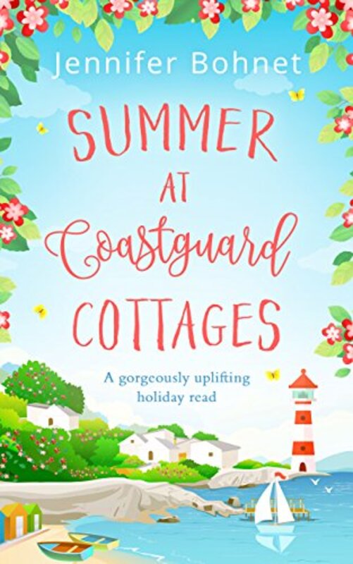 Book cover for "Summer at Coastguard Cottages" by Jennifer Bohnet