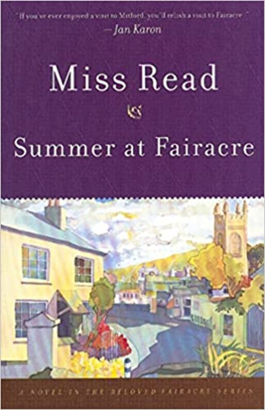 Book cover for "Summer at Fairacre" by Miss Read