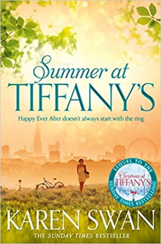 Book cover for "Summer at Tiffany's" by Karen Swan