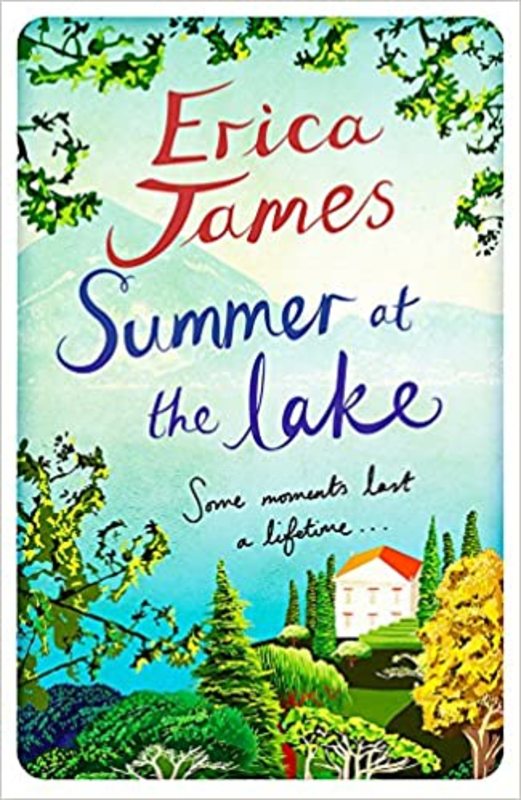 Book cover for "Summer at the Lake" by Erica James