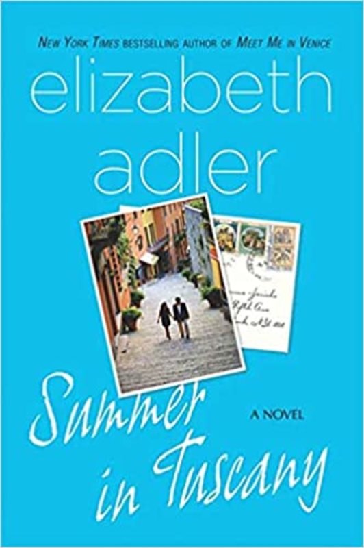 Book cover for "Summer in Tuscany" by Elizabeth Adler