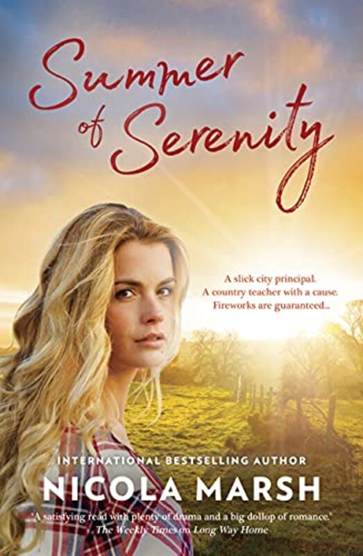 Book cover for "Summer of Serenity" by Nicola Marsh