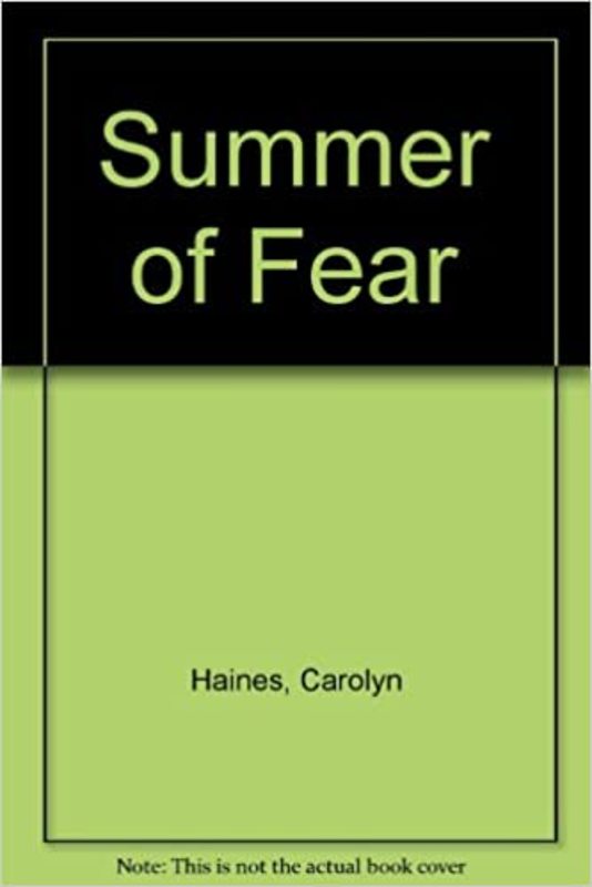 Book cover for "Summer of fear" by Carolyn Haines
