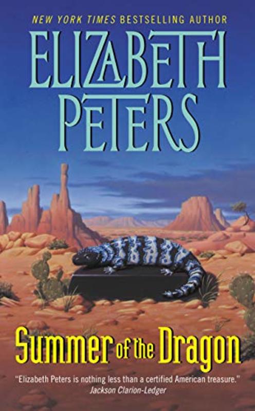 Book cover for "Summer of the Dragon" by Elizabeth Peters