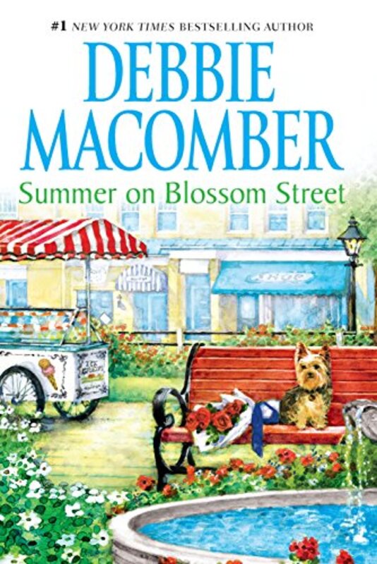 Book cover for "Summer on Blossom Street" by Debbie Macomber