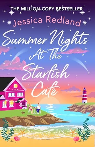 Book cover for "Summer Nights at The Starfish Café" by Jessica Redland