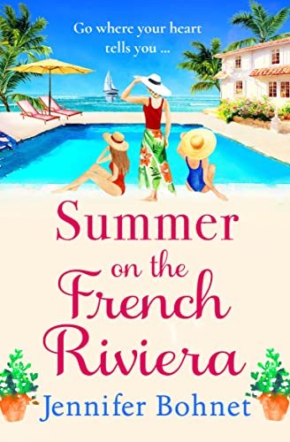 Book cover for "Summer on the French Riviera" by Jennifer Bohnet