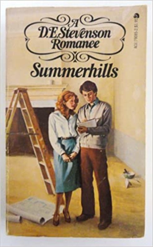 Book cover for "Summerhills" by D. E. Stevenson