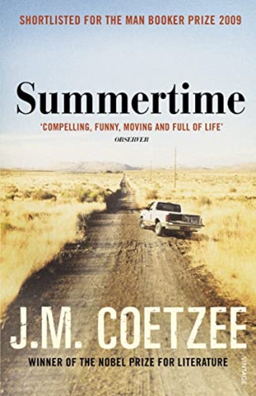 Book cover for "Summertime" by JM Coetzee