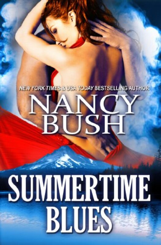 Book cover for "Summertime Blues" by Nancy Bush