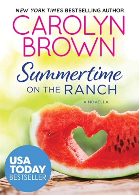 Book cover for "Summertime on the Ranch" by Carolyn Brown