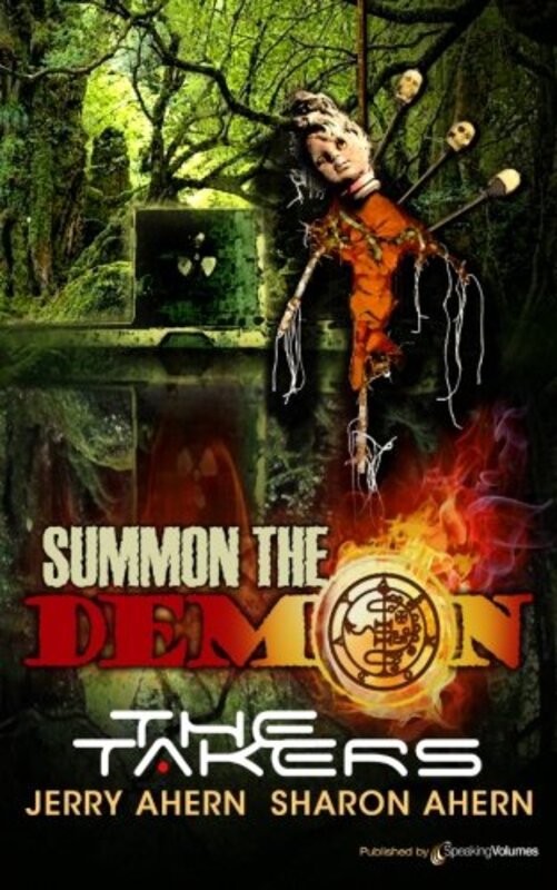Book cover for "Summon the Demon" by Sharon Ahern