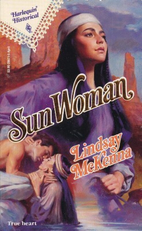 Book cover for "Sun Woman" by Lindsay McKenna