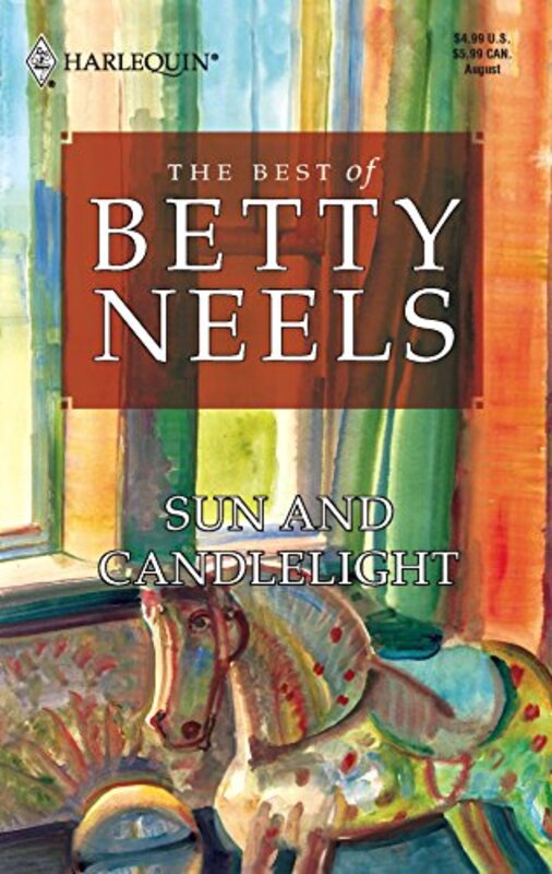Book cover for "Sun and Candlelight" by Betty Neels