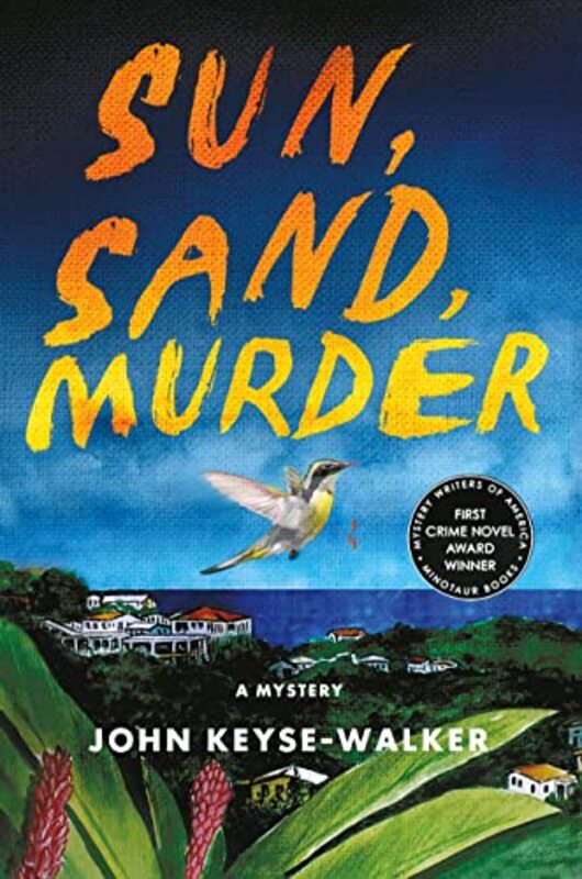 Book cover for "Sun, Sand, Murder" by John Keyse–Walker