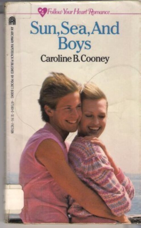 Book cover for "Sun, Sea, and Boys" by Caroline B Cooney