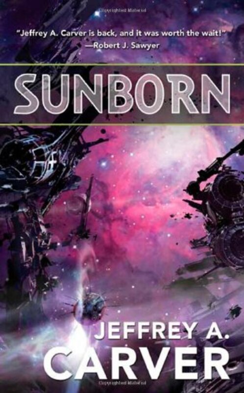 Book cover for "Sunborn" by Jeffrey A Carver