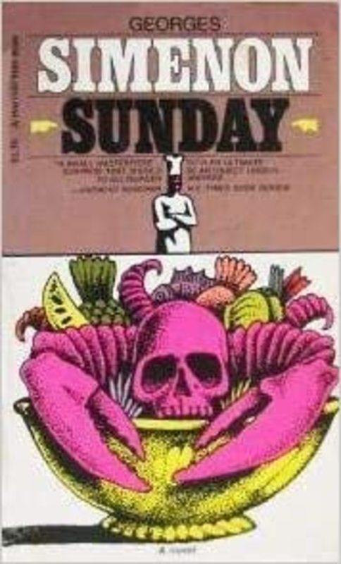 Book cover for "Sunday" by Georges Simenon