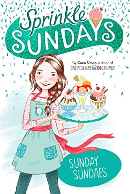 Book cover for "Sunday Sundaes" by Coco Simon