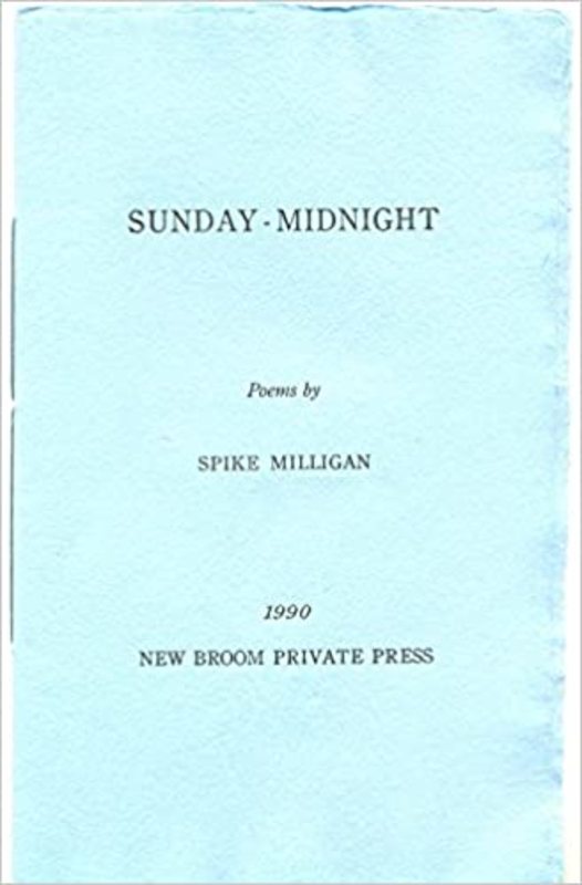 Book cover for "Sunday-Midnight" by Spike Milligan