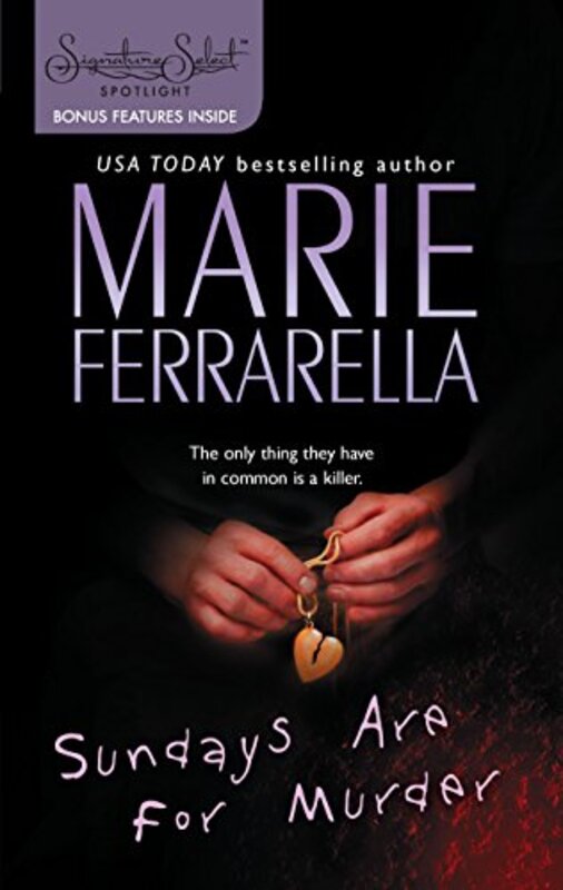 Book cover for "Sundays Are For Murder" by Marie Ferrarella