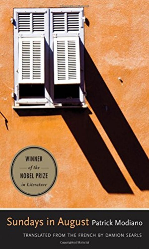 Book cover for "Sundays in August" by Patrick Modiano