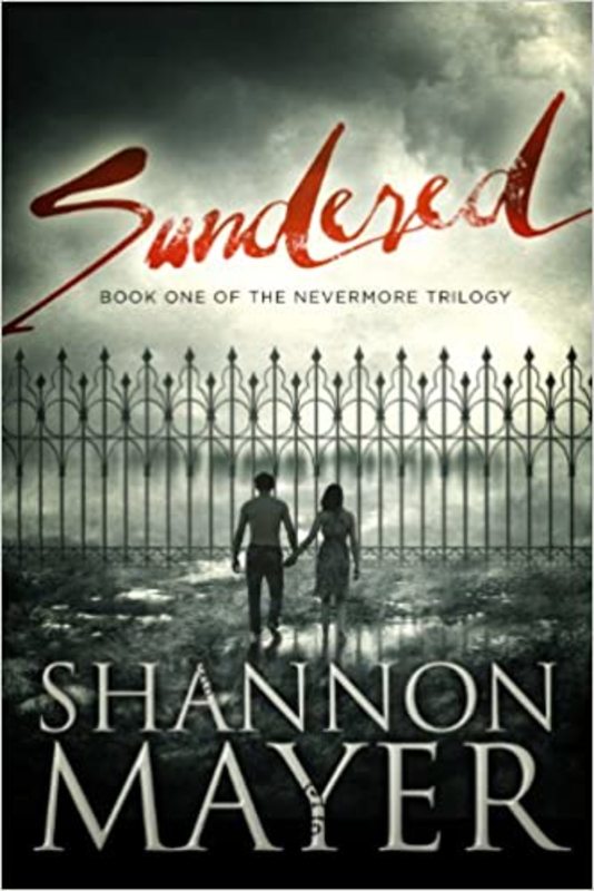 Book cover for "Sundered" by Shannon Mayer