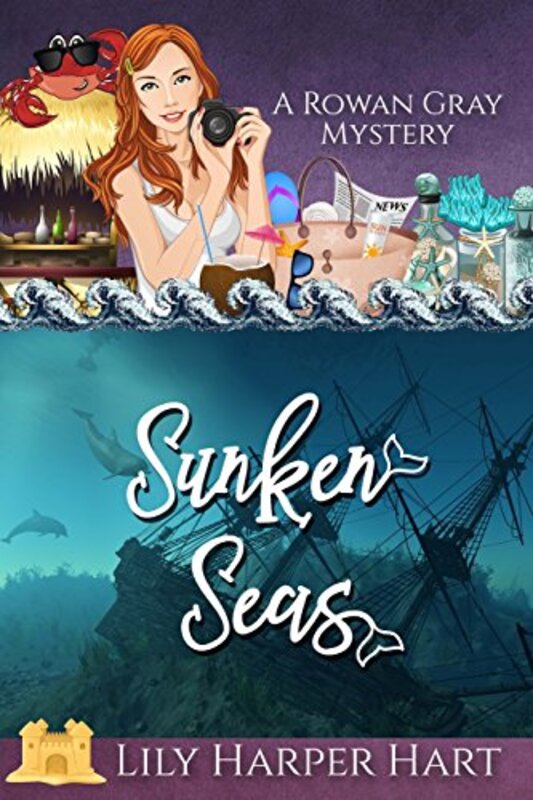 Book cover for "Sunken Seas" by Lily Harper Hart