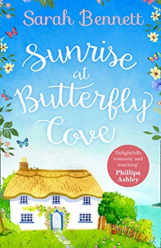 Book cover for "Sunrise at Butterfly Cove" by Sarah Bennett