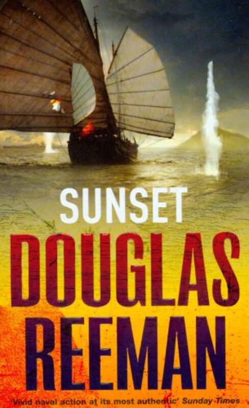 Book cover for "Sunset" by Douglas Reeman