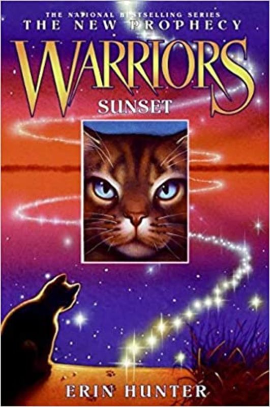 Book cover for "Sunset" by Erin Hunter