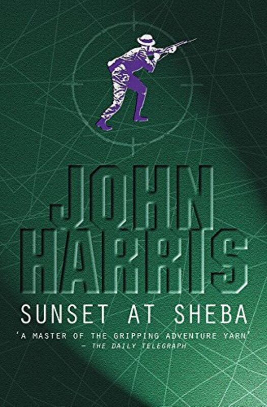 Book cover for "Sunset At Sheba" by Mark Hebden