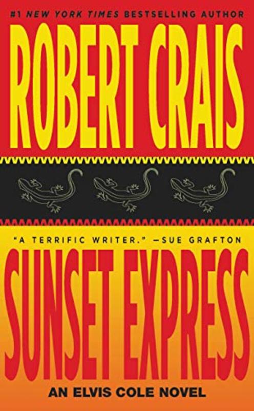 Book cover for "Sunset Express" by Robert Crais