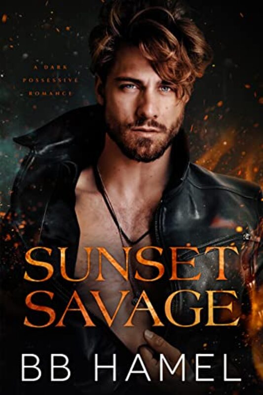 Book cover for "Sunset Savage" by BB Hamel