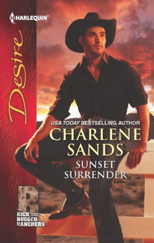 Book cover for "Sunset Surrender" by Charlene Sands