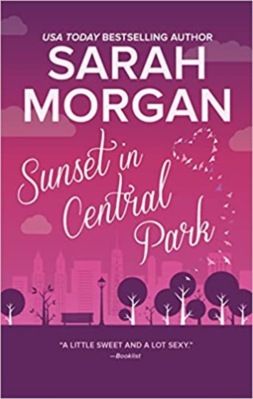 Book cover for "Sunset in Central Park" by Sarah Morgan