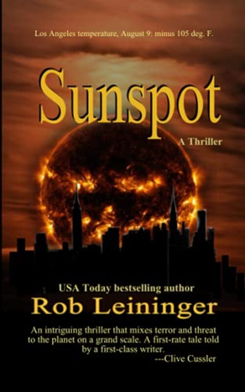 Book cover for "Sunspot" by Rob Leininger