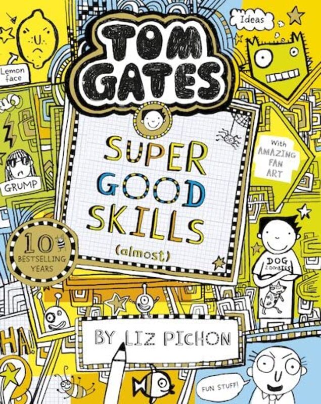Book cover for "Super Good Skills" by Liz Pichon