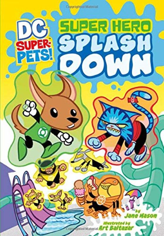 Book cover for "Super Hero Splash Down" by Jane B Mason