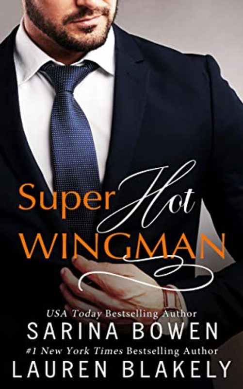 Book cover for "Super Hot Wingman" by Sarina Bowen