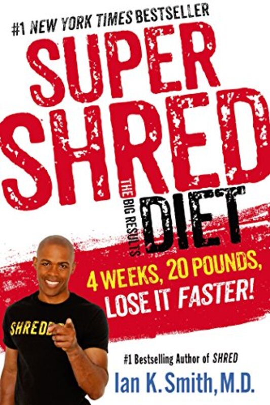 Book cover for "Super Shred" by Ian K Smith